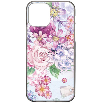 Phone case - casey Design Case - Floral Case - A bouquet of flowers - black
