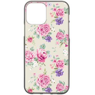 Phone case - casey Design Case - Floral Case - Small florets - black