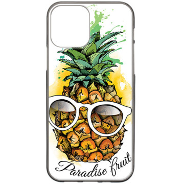 Phone case - casey Design Case - Fruits and Tropical - Pineapple glasses - black