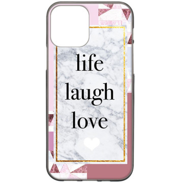 Phone case - casey Design Case - Chic Design - Love Marble - black