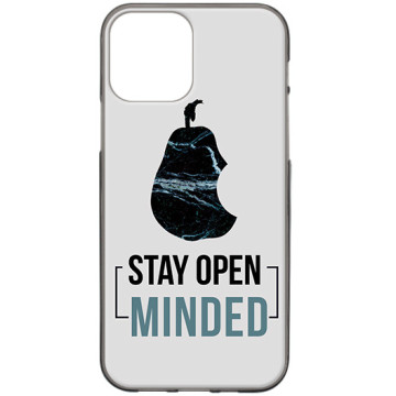 Phone case - casey Design Case - Chic Design - Open Mind - black