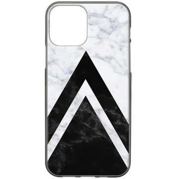 Phone case - casey Design Case - Geometric - Geometric marble - black