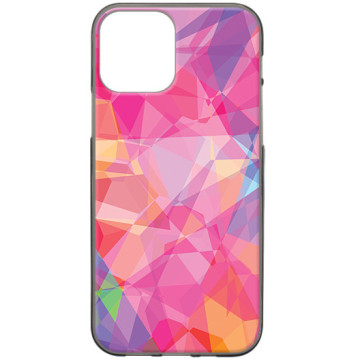 Phone case - casey Design Case - Geometric - Triangular graphic pattern - black