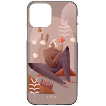 Etui na telefon - casey Design Case - Autumn melancholy - Sandra Chojecka A dream about autumn - black