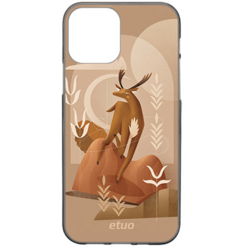 Etui na telefon - casey Design Case - Autumn melancholy - Sandra Chojecka Autumn in the forest - black