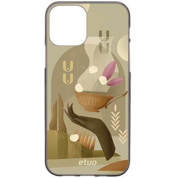 Etui na telefon - casey Design Case - Autumn melancholy - Sandra Chojecka The flavors of autumn - black