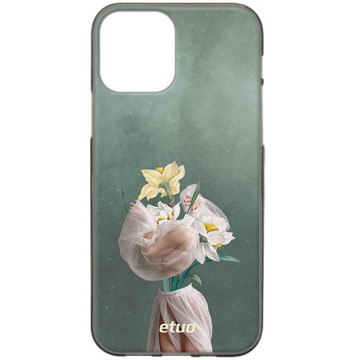 Etui na telefon - casey Design Case - Collages - Kamila Lenarcik Tulle flowers - black