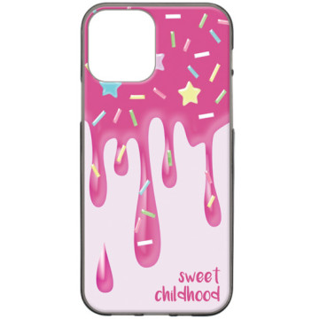Phone case - casey Design Case - Gift for Children's Day - Pink icing - black