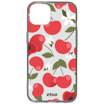 Etui na telefon - casey Design Case - Summer taste - monikaweronika.art Cherries - black