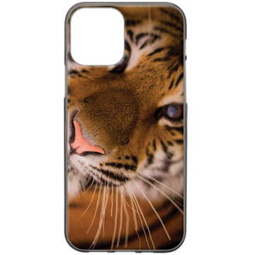 Phone case - casey Design Case - Tiger - Tiger Head - black