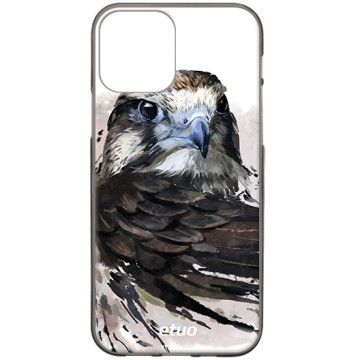 Phone case - casey Design Case - Wild Animals - Watercolor Buzzard - black
