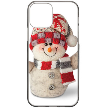 Phone case - casey Design Case - Christmas gift - Snowman - black