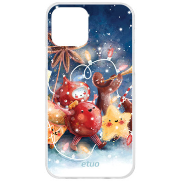 Etui na telefon - casey Design Case - Merry Christmas - Anna Maria Draws Christmas orchestra - white