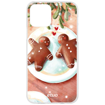 Etui na telefon - casey Design Case - Merry Christmas - Anna Maria Draws Sweet gingerbread - white