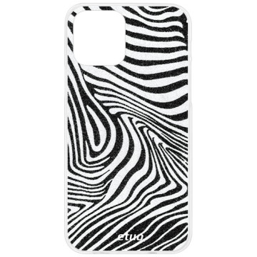 Phone case - casey Design Case - Animal Pattern - Zebra theme - white