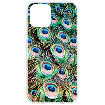 Phone case - casey Design Case - Animal Pattern - Peacock eye - white