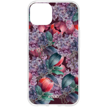 Etui na telefon - casey Design Case - Bloom & Buzz - Summer Flowers - white