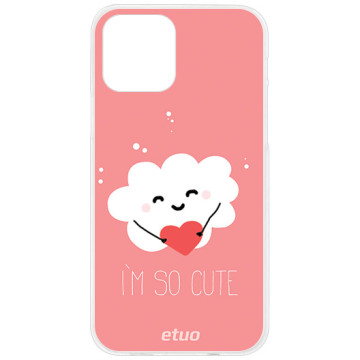 Phone case - casey Design Case - Forever Young - Cloud - white