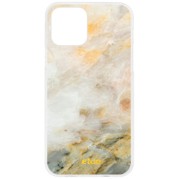 Phone case - casey Design Case - Chic Design - Yellow Marble - white