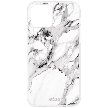 Phone case - casey Design Case - Insta Marble - Classic marble - white