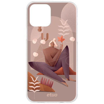Etui na telefon - casey Design Case - Autumn melancholy - Sandra Chojecka A dream about autumn - white