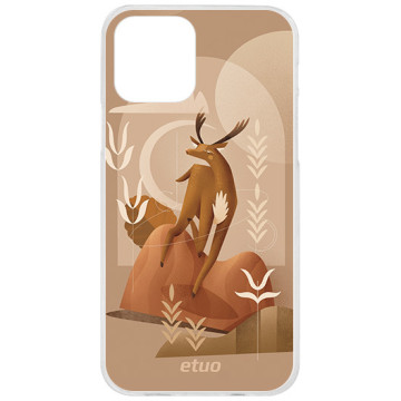 Etui na telefon - casey Design Case - Autumn melancholy - Sandra Chojecka Autumn in the forest - white