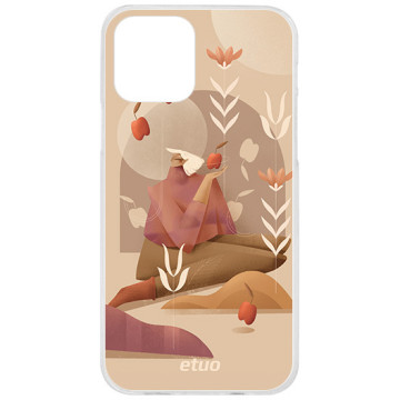 Etui na telefon - casey Design Case - Autumn melancholy - Sandra Chojecka Autumn dreams - white