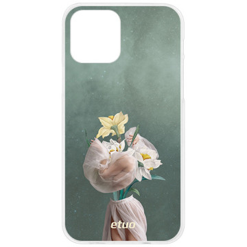 Etui na telefon - casey Design Case - Collages - Kamila Lenarcik Tulle flowers - white