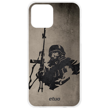 Phone case - casey Design Case - Military - Commando - white