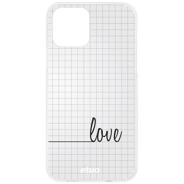 Phone case - casey Design Case - Minimalist - Checkered Case - white