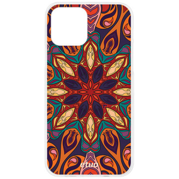 Phone pouch - casey Design Case - Moroccan - Moroccan rosette - white