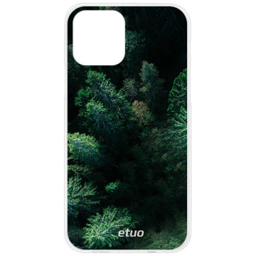 Phone case - casey Design Case - Natural - Green Forest - white