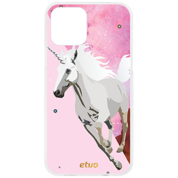 Phone case - casey Design Case - Summer Vibes - Pink Unicorn - white