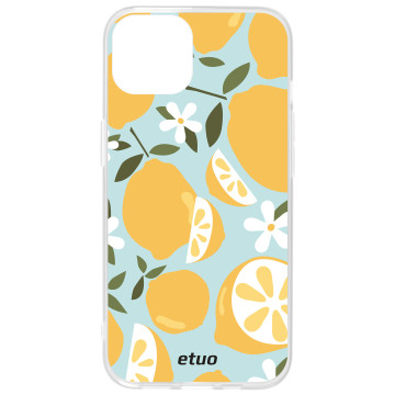 Etui na telefon - casey Design Case - Summer taste - monikaweronika.art Lemon - white