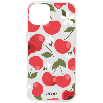 Etui na telefon - casey Design Case - Summer taste - monikaweronika.art Cherries - white