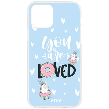 Phone case - casey Design Case - Unicorn - Loved - white