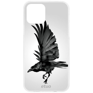 Phone case - casey Design Case - Wild Animals - Raven - white
