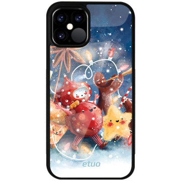 Etui na telefon - casey Glossy Case - Merry Christmas - Anna Maria Draws Christmas orchestra