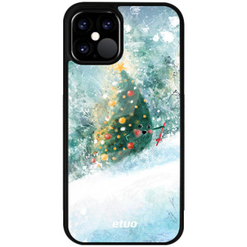 Etui na telefon - casey Glossy Case - Merry Christmas - Anna Maria Draws Christmas tree