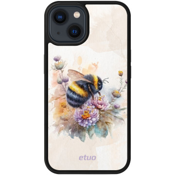 Etui na telefon - casey Glossy Case - Bloom & Buzz - Bumblebee in flowers