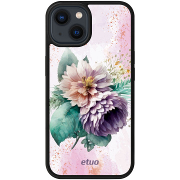 Etui na telefon - casey Glossy Case - Bloom & Buzz - Purple summer flowers