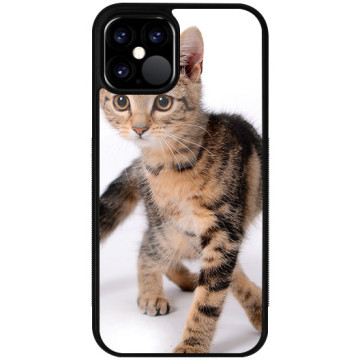 Phone case - casey Glossy Case - Case with cat - Cute kitty