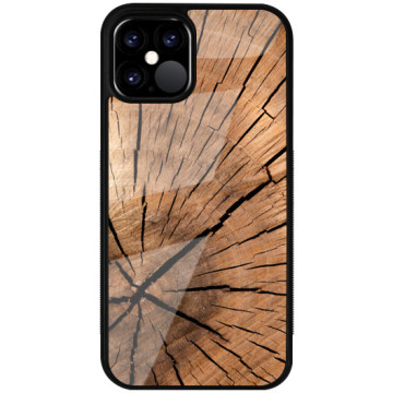 Phone case - casey Glossy Case - Wood - Wood grain
