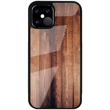 Phone case - casey Glossy Case - Wood - Wooden boards