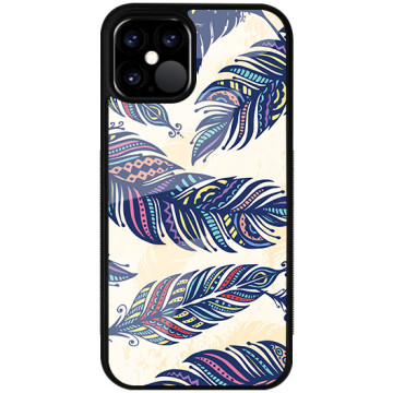 Phone case - casey Glossy Case - Folk & Dreamcatcher - Feathers ethno