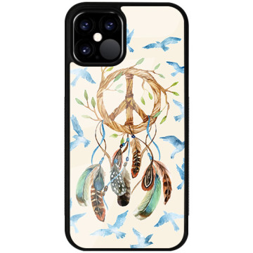 Phone case - casey Glossy Case - Folk & Dreamcatcher - Dreamcatcher and birds