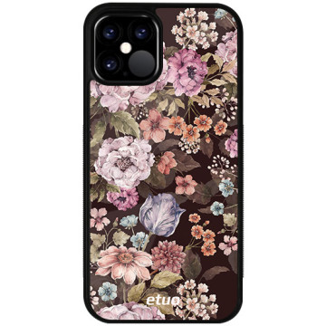 Etui na telefon - casey Glossy Case - Flora - Kasiags Dark Floral Romantic