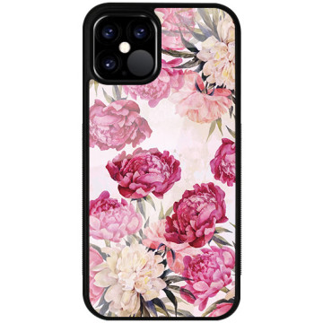 Phone case - casey Glossy Case - Floral Case - Peonies