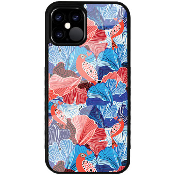 Phone case - casey Glossy Case - Floral Case - Flower leaves