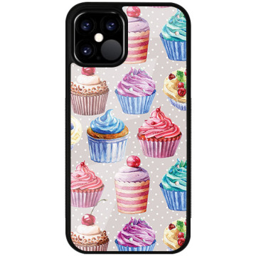 Phone case - casey Glossy Case - Food Porn - Colorful cupcakes